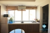 High floor, good natural light bedroom apartment for rent in Tay Ho, Hanoi